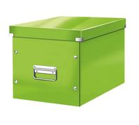 Leitz 61080054 Large Storage Cube, Click and Store, WOW Range, Green