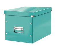 Leitz Box Click & Store WOW Cube Large Storage Box Ice Blue 61080051