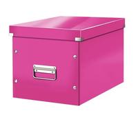Leitz Large Storage Cube, Pink, Click and Store Range, 61080023