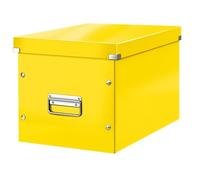 Leitz Large Storage Cube, Yellow, Click and Store Range, 61080016