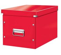 Leitz Box Click & Store Wow Red Cube Storage Box Large