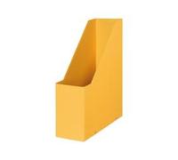 Leitz Click & Store Magazine File, Cardboard Desk Storage Solution for Home/Office, A4 Paper Holder, Storage Organiser for Files & Folders, Cosy Range, Warm Yellow, 53560019