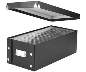 Leitz Click and Store DVD Storage Box Black 60420095