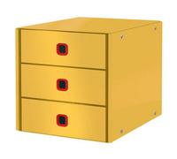 Leitz Click & Store Warm Yellow Cosy Drawer Cabinet (3 drawers)