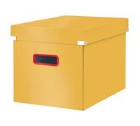 Leitz Click & Store Cosy Warm Yellow Cube Storage Box Large