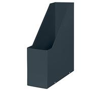 Leitz Click & Store Magazine File, Cardboard Desk Storage Solution for Home/Office, A4 Paper Holder, Storage Organiser for Files & Folders, Cosy Range, Velvet Grey, 53560019