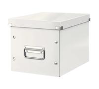 Leitz WOW Click & Store Cube Medium Storage Box, White
