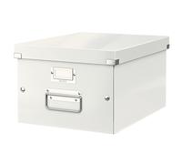 Leitz Click & Store A4 Storage Box, Click & Store, Medium, White