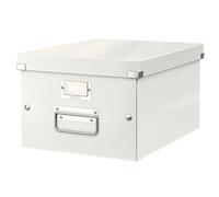 Leitz Click & Store A4 Storage Box, Click & Store, Medium, White