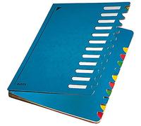 Leitz Color 59120035 Desk Organiser 1-12 12 Sections Cardboard Blue