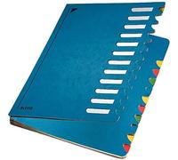 Leitz Color 59120035 Desk Organiser 1-12 12 Sections Cardboard Blue Blue 12 Fäch