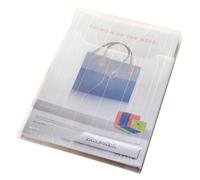 Leitz Combifile Folder A4, High Capacity, Expanding, Clear White Matt Finish, Top Open with Flap, 200 Micron Polypropylene, Pack of 3, 47270003