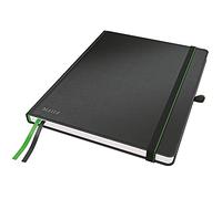 Leitz Complete 80 Sheets Horizontal Ruled Hardcover Notebook Black Kids