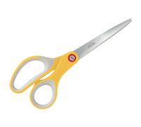 Leitz Office Scissors Cosy Range 53320019 – Titanium Coated, Ambidextrous, Soft Handle, Warm Yellow