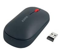 Leitz SureTrack Wireless Bluetooth Mouse, Ambidextrous Mouse Design For Laptop/Computer, Bluetooth or 2.4 GHz USB-A Dongle Connection, Windows, Android & Apple, Cosy Range, Velvet Grey, 65310089