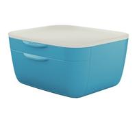 Leitz Two Drawer Cabinet, Cosy Range, Calm Blue, 53570061