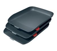 Leitz Cosy Letter Tray Set of 3 Velvet Grey 53582089