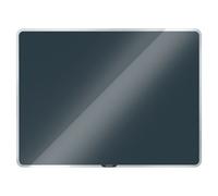 Leitz Cosy Magnetic Glass Whiteboard Velvet Grey 600X400mm