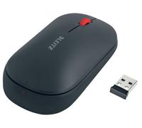 Leitz Cosy Dual Wireless Ergonomic Mouse 6531 Optical For Right and Left-Handed Users Bluetooth/USB-A Nano Receiver Grey