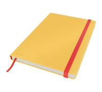 Leitz Notebook Cosy - Hardcover, Ruled, Soft-Touch Cover - B5 Warm Yellow, 80 sheets (44830019)