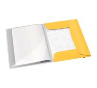 Leitz A4 Plus Display Book, 20 Pockets, 40 Sheet Capacity, Cosy Range, Warm Yellow, 46700019