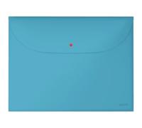 Leitz Cosy Privacy Document Wallet with 2 Pockets Calm Blue Pack of 3 47090061