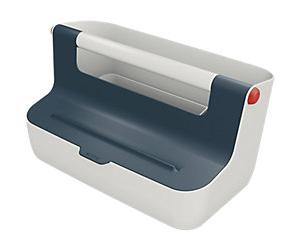 Leitz Cosy Storage Carry Box Velvet Grey 21.4 x 36.7 x 19.6 cm