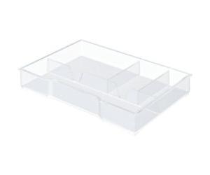 Leitz Desktop Drawers Transparent 24.5 x 3.3 cm Pack of 6