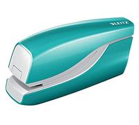Leitz Electric Stapler, 10 Sheet Capacity, Battery Powered, WOW Range, 55661051 - Ice Blue