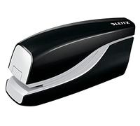 Leitz Electric Stapler, 10 Sheet Capacity, Battery Powered, WOW Range, 55661095 - Black