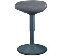 Leitz Ergo Active Sitting Stool with Comfort Seat, Dual Density Foam, Dark Grey