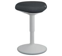 Leitz Ergo Active Sitting Stool Chair Posture Comfort Seat Adjustable Furniture In Light Grey