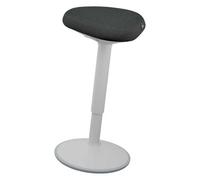 Leitz Ergo Active Standing Stool, Dual Density Foam, Light Grey