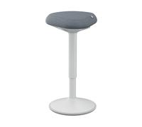 Leitz Ergo Active Standing Stool With Comfort Seat Light Grey