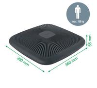 Leitz Ergo Active Wobble Cushion Office Chair Orthopaedic Support Seat Pad