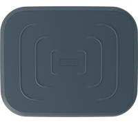 Leitz Ergo Adjustable Desk Foot Rest, 80% Recycled Plastic, Grey, 3 Height Settings, Grey