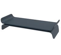 Leitz Ergo Adjustable Monitor Stand, Monitor Riser with Two Height Settings, Velvet Grey, 65040089