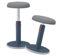 LEITZ Ergo Cosy Sit-Stand Stool - Grey