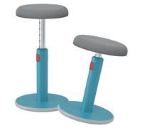 Leitz Ergo Cosy Active Sit/Stand Stool 370x370x690mm Calm Blue