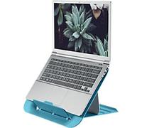 Leitz Ergo Cosy Ergonomic Height Adjustable Portable Laptop Cooling Stand 6426 Up to 17" Blue
