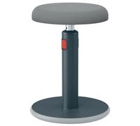 Leitz Ergo Cosy Sit Stand Stool Velvet Grey