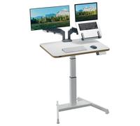 Leitz Ergo Electric Sit Standing Desk Adjustable Table Home Office Workstation