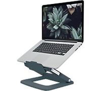 Leitz Ergo Ergonomic Height Adjustable Multi-Angle Cooling Laptop Stand 6424 Up to 15" Grey