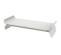 Leitz Ergo Height Adjustable Monitor Stand 6504 Up to 27? 483 x 209 x 112 mm Light Grey