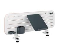 Leitz Ergo Pegboard Desk Organiser With Laptop Holder, 80X25 Cm