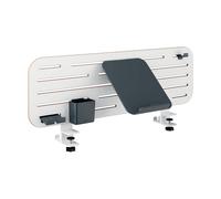 Leitz Ergo Pegboard Desk Organiser with Laptop Holder Grey White
