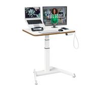 Leitz Ergo Small Electric Sit Stand Desk - White