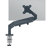 Leitz Ergo Space Saving Single Monitor Arm 6489 Height Adjustable Up to 32" 520 x 114 x 594 mm Grey