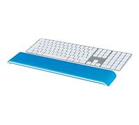 Leitz Ergo WOW Adjustable Keyboard Wrist Rest, Two Height Settings, Blue/White,