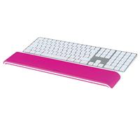 Leitz Ergo WOW Adjustable Keyboard Wrist Rest, Two Height Settings, Pink/White, 65230023